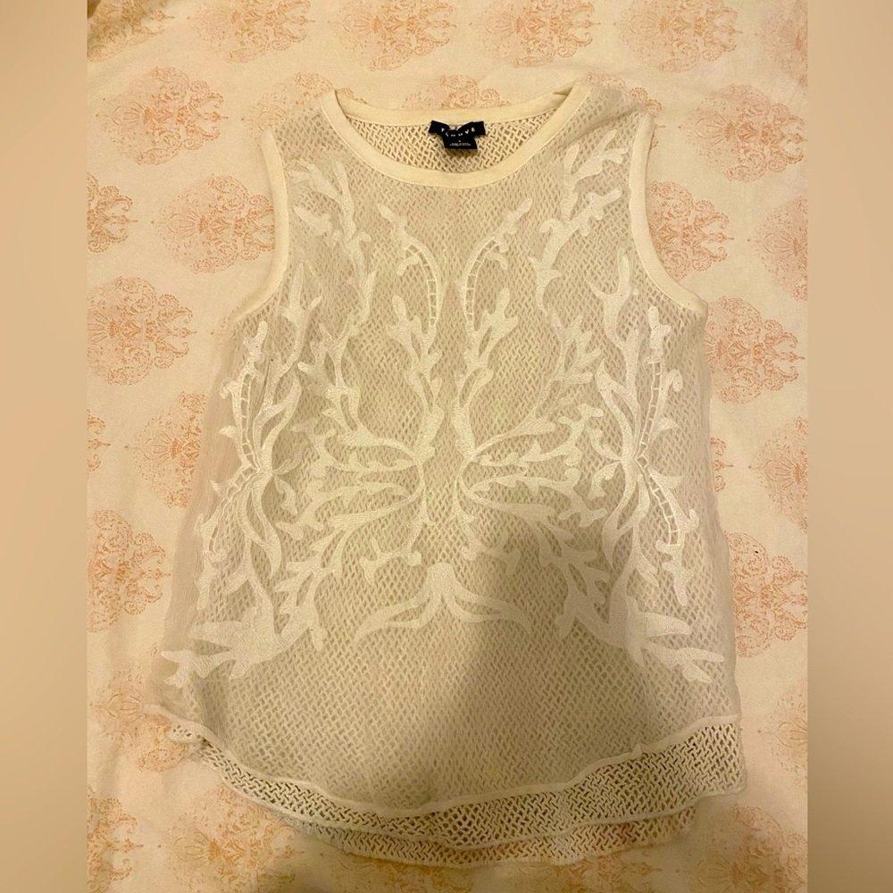 Intricate tank with netting detail